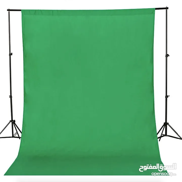 كروما تصوير نوعية ممتازة جدا  موسلن  اصلي مع ستاند مترين Chroma Background