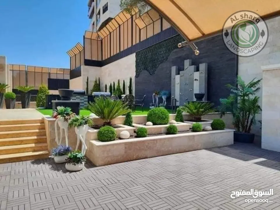 تصميم وتنسيق الحدائق - Al sharq landscaping