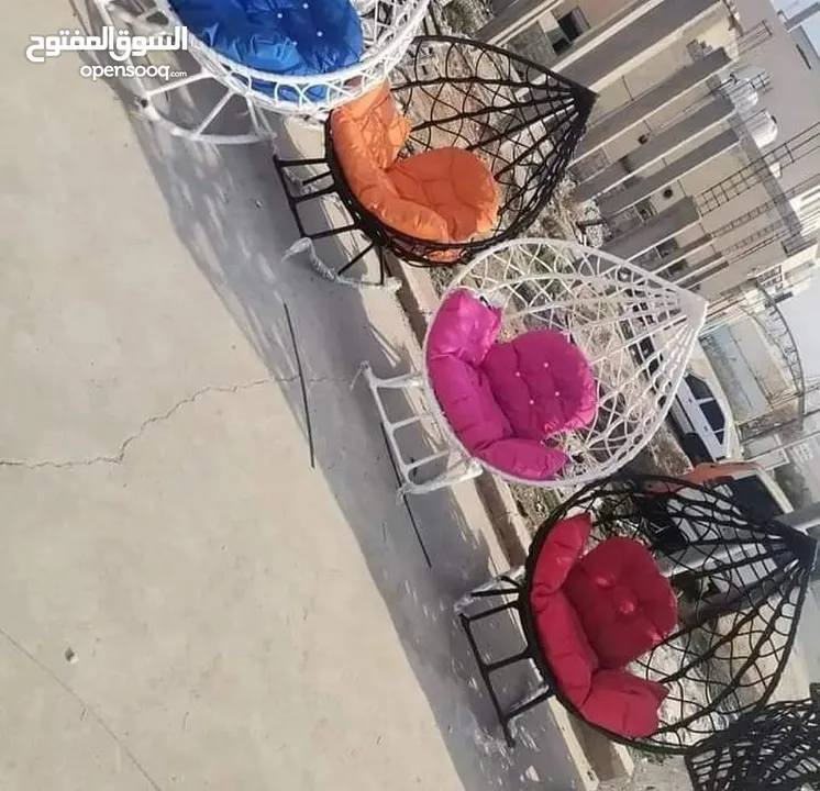 مراجيح عش البلبل ومراجيح ثلاثيه واطقم راتان  توصيل مجاني داخل عمان والزرقاء