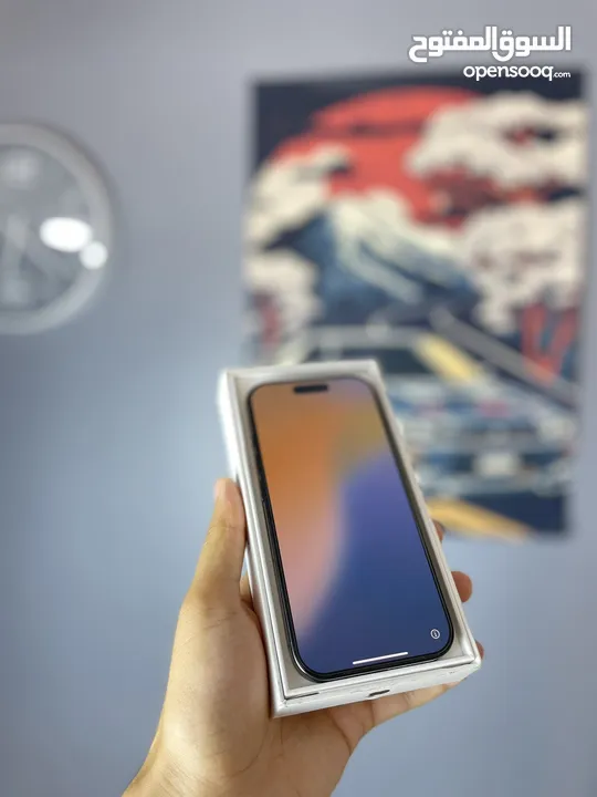 iPhone 16 Pro وكالة مع كرتونته شرق أوسط ذاكرة 128 جيجا بطارية 100 كفالته شغالة