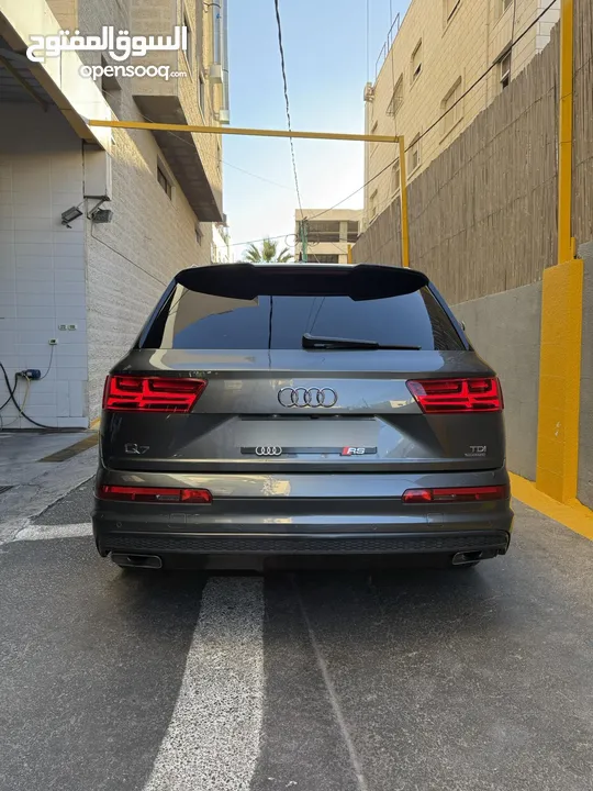 جيب audi Q7 Sline ترخيص 2017