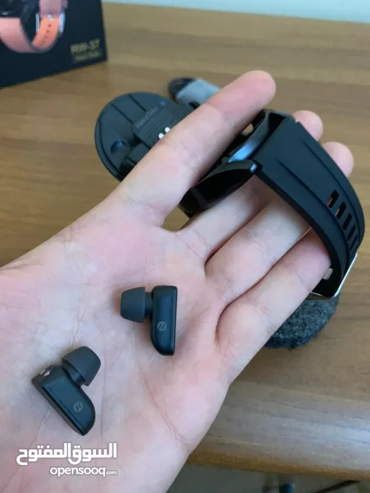 SmartWatch Connectée HainoTeko RW37 avec Écouteurs Intégrés de Façon Moderne – ساعة ذكية مع سماعات م