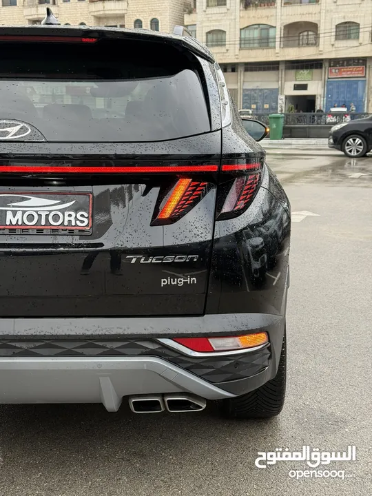 هونداي توسان ترخيص 2022 محرك 1600 هايبرد plug in/يقطع على الشحنه 65 كيلو متر جير أوتوماتيك