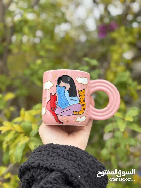 مجات مرسومة يدوياً