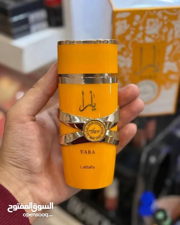 عطر يارا توس البرتقالي للنساء من لطافة  نسائي  حجم 100 مل من دار عطور لطافه الإماراتية
