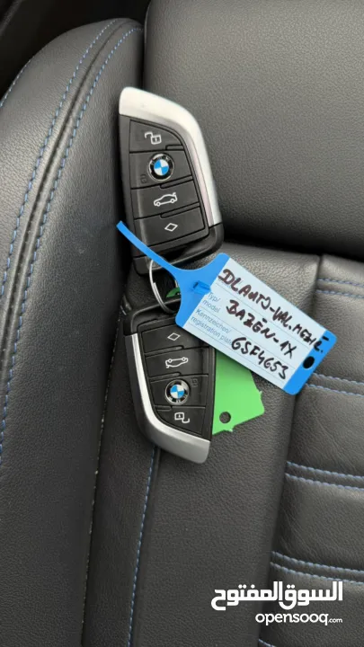 BMW x3 30e ترخيص   محرك 2000 هايبرد plug in/يقطع على الشحنه 43 كيلو متر  293 حصان