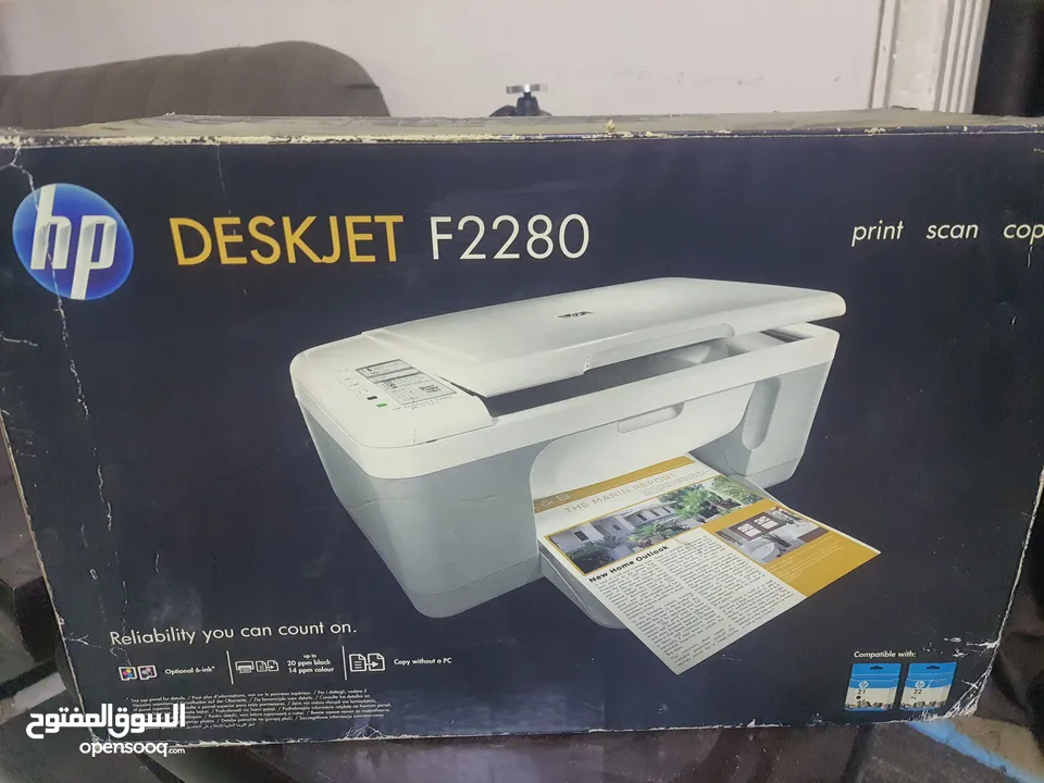 طابعه hp  3in1 عدد 2