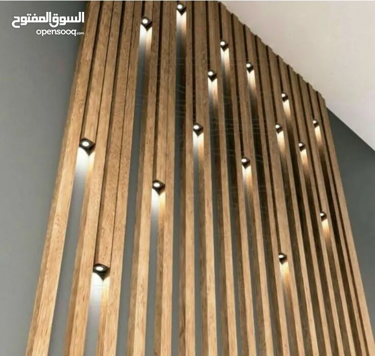بديل الحجر وبديل الرخام وبديل الخشب والفاير بليس ورق جدران والشيبورد باركيه