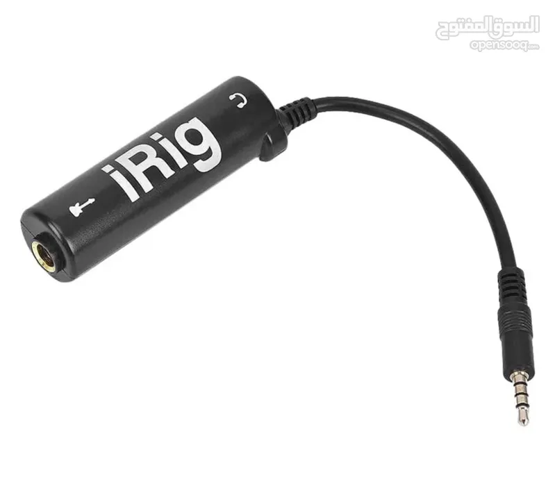‏IRig Guitar Interface Converter Replacement Musical Guitar for Phone Ipad