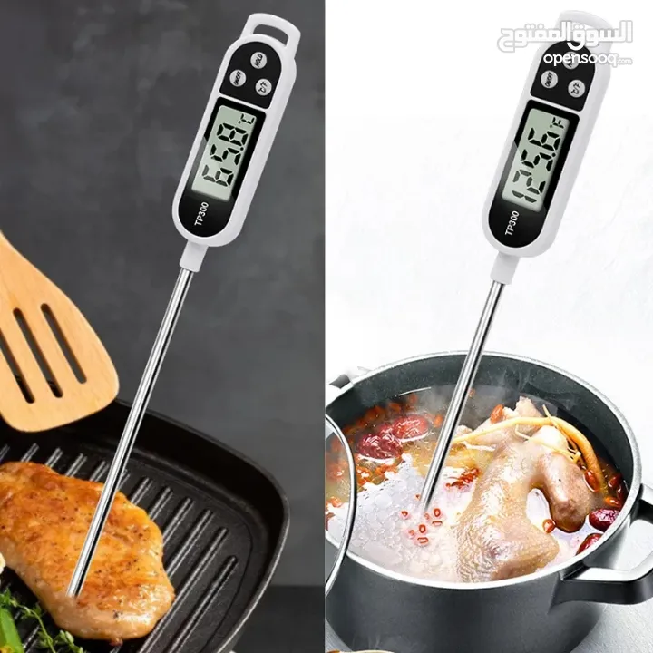 ميزان حرارة طعام مقياس درجه الحراره الطعام Thermometer ميزان قياس درجة حراره السوائل و الاطعمه