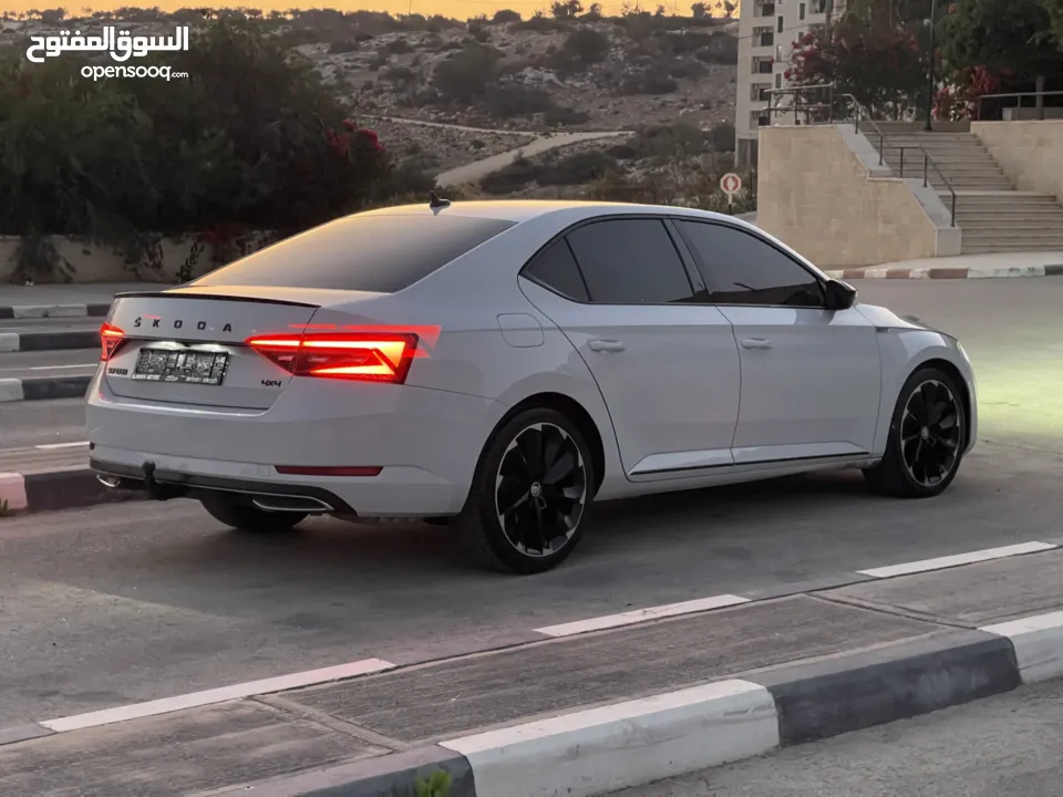 اسكودا سوبيرب سبورت لاين فل الفل ŠKODA SUPER B SPORT LINE FACE