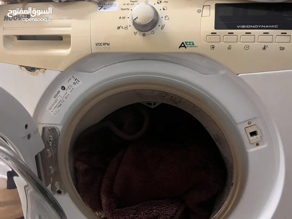 Hoover washing machine in good condition for sale