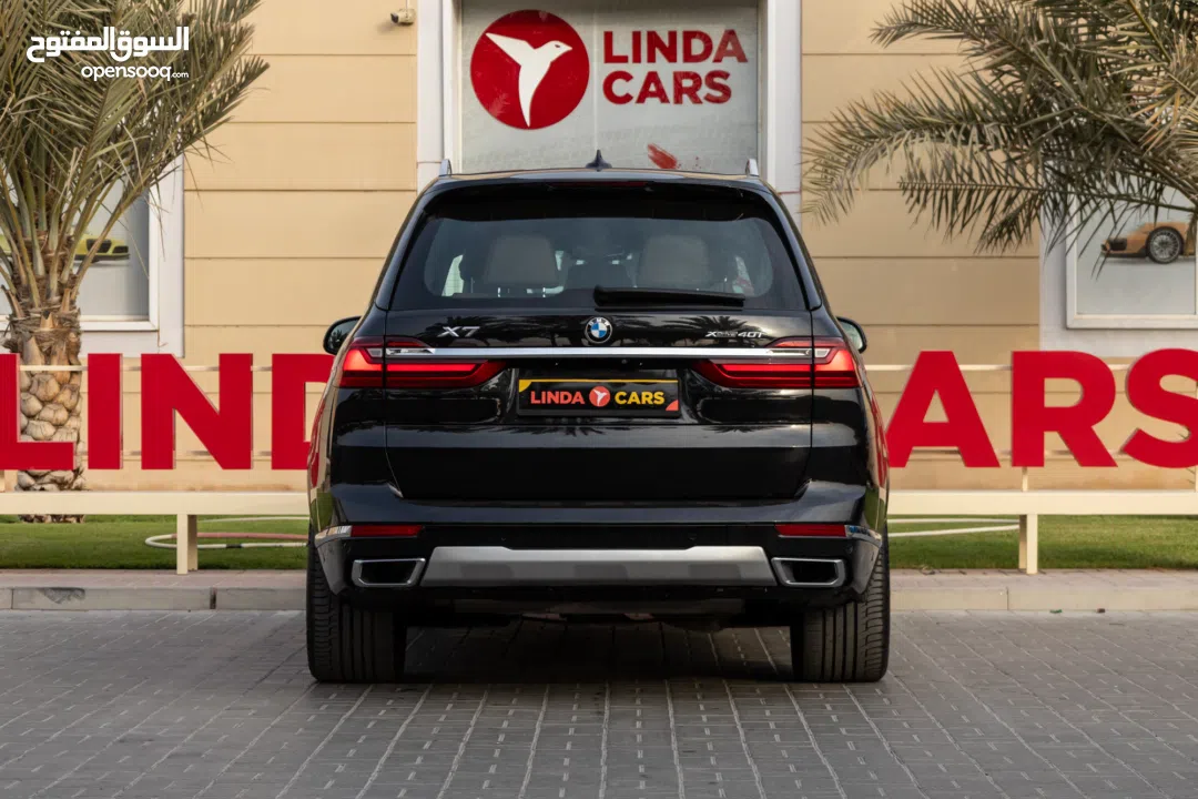 BMW X7 xDrive40i (LOW MILEAGE) 2020 GCC under Agency Warranty and Service Contract