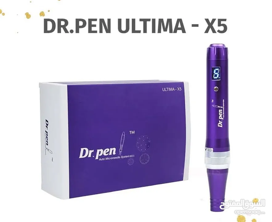 جهاز ديرما بن من Dr.pen الاصلي جهاز ديرمابن Dermapen موديل ULTIMA X5 متوفر شحن او كهرباء Derma pen