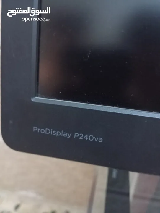 شاشة كمبيوتر نوع HP 24 انش full hd بحال الجديد للبيع
