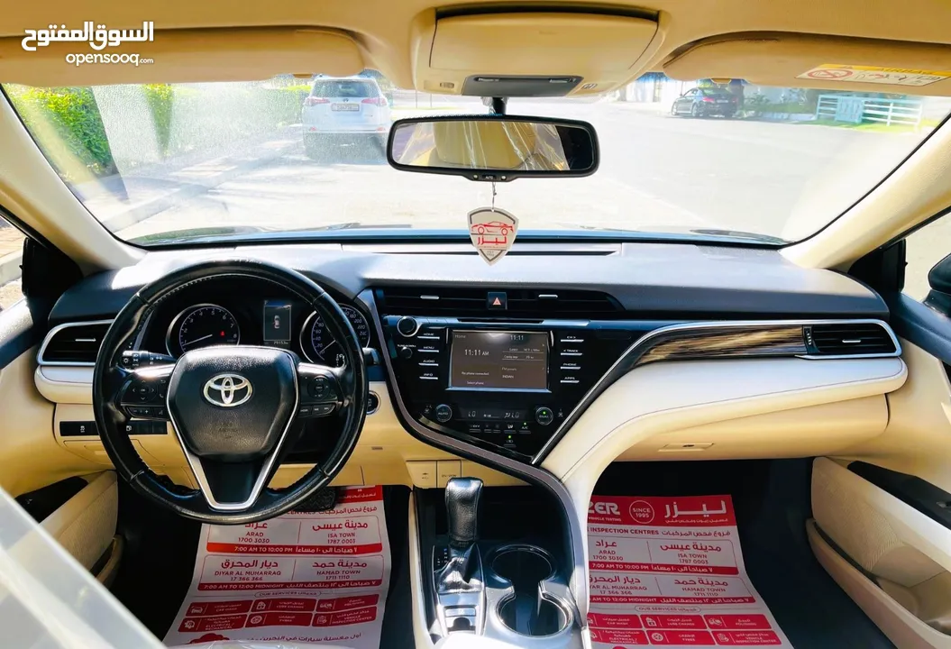 2018, TOYOTA CAMRY GLE,  SINGLE OWNER