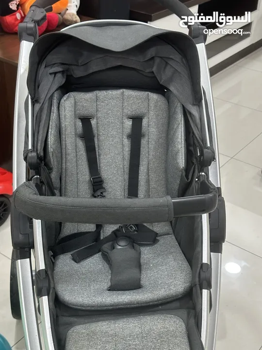 cradle and stroller