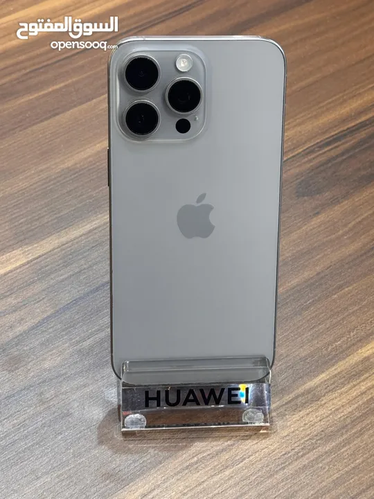مستعمل بحالة الجديد ايفون 15 برو ماكس///IPHONE 15 PRO MAX (512GB) USED