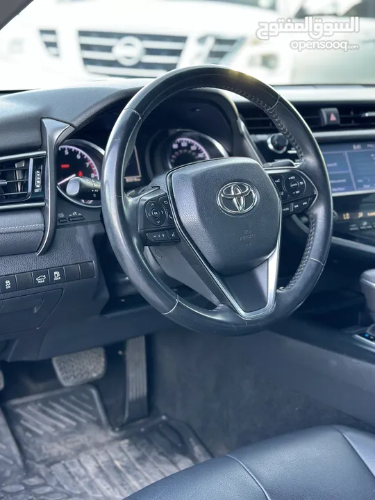 Toyota camry se 2019 تويوتا كامري اس اي وارد حوادث بسيط ابواب فقط  سياره نظيف  بدون مشكال