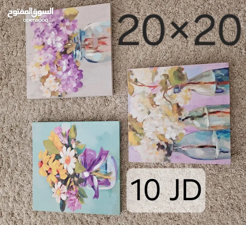 لوحات ايكيا ikea و غيره لوحات جدارية لوحة painting لوحات فنية