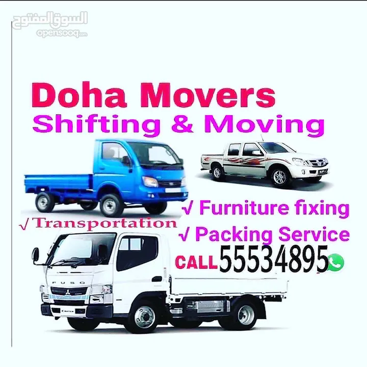 Doha movers packers low price do work