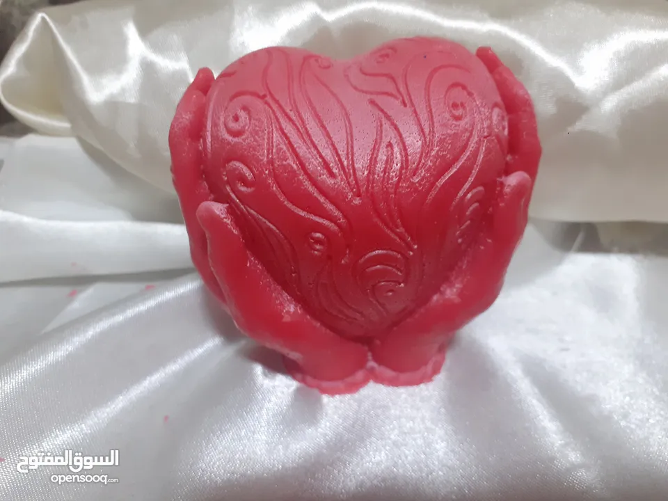 صابون طبيعي  صناعة منزلية شمع معطر