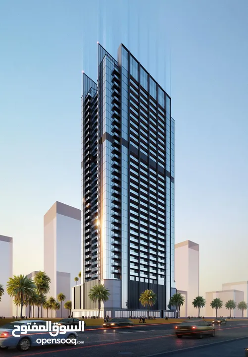 شقة بمساحة واسعة 938 قدم في قلب مجان، وبالقرب من معالم الجذب السياحية في دبي