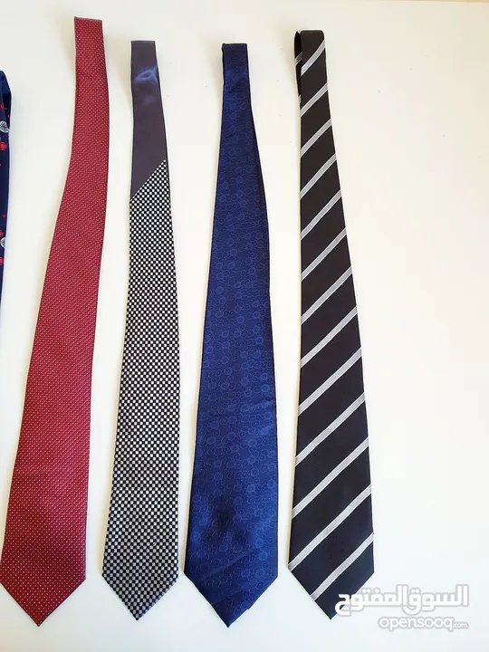 مجموعة من ربطات العنق الرجالي (كرافة)  ماركات -صنع يد  hand made-Men's necktie