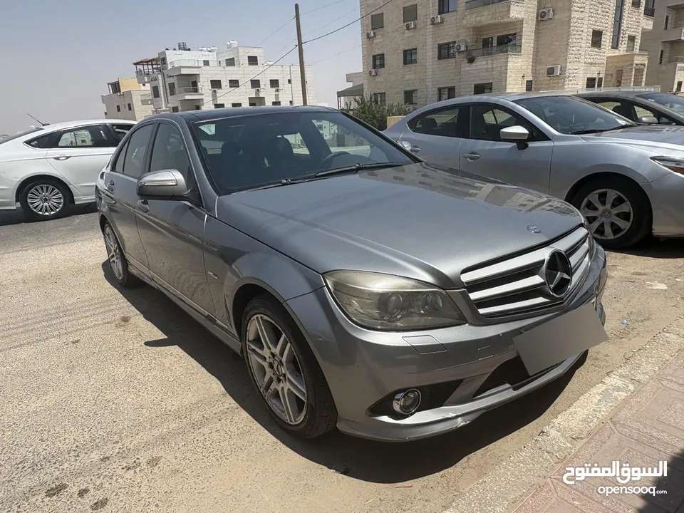 مرسيدس C200 2008 Avantgarde AMG kit فل كامل بانوراما فحص كامل