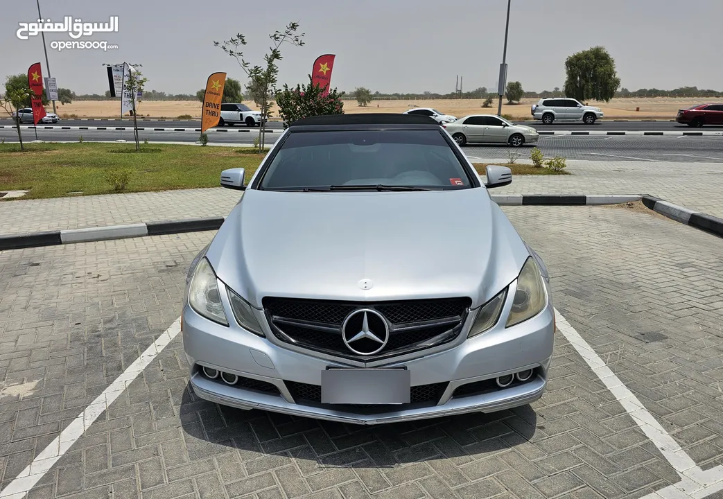 MERCEDEZ E350, US SPECS, CONVERTIBLE CAR FOR SALE