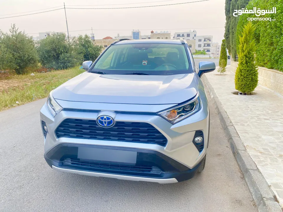 تويوتا راف فور هايبرد 2021 جمرك جديد