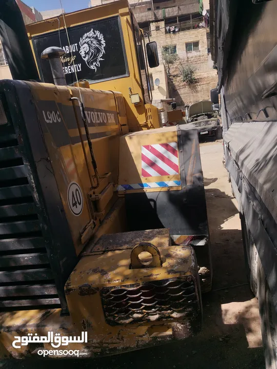 جرافه فولفو سي 90 فحص كامل