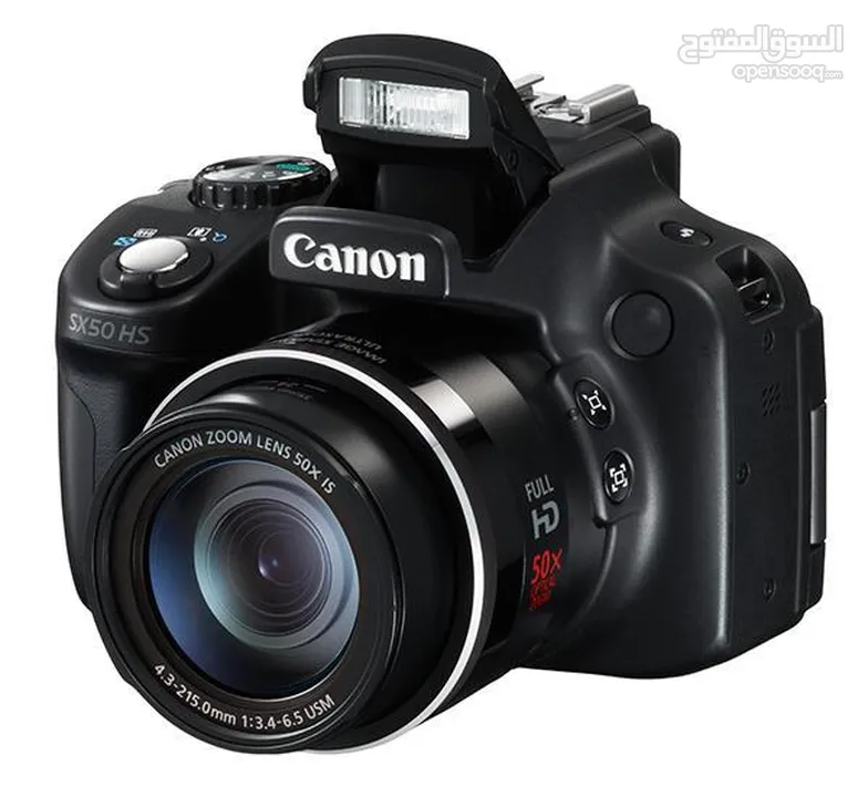 كاميرا canon powershot sx50 بحالة الوكالة استخدام بسيط