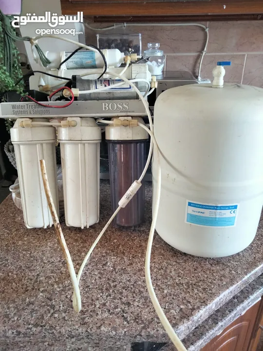 جهاز فلتر ماء 5 مراحل مستعمل وشغال