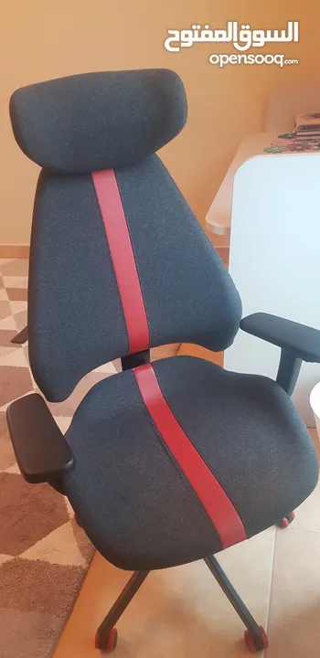 desk and chair