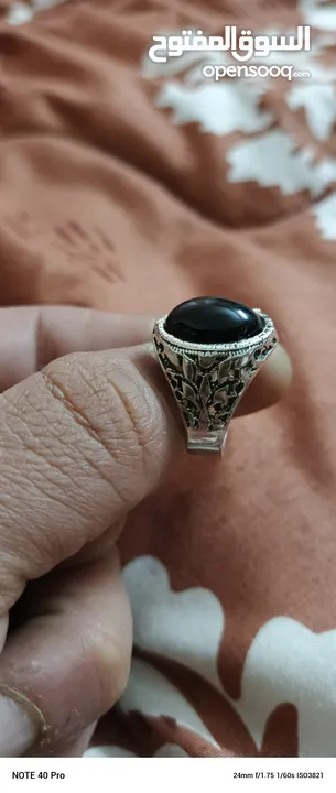 خواتم فضه مصريه مختوم 925 عدد 91 خاتم