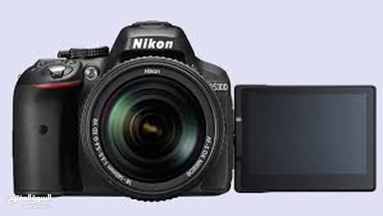 كاميرا نيكون Nikon d5300 كالجديد