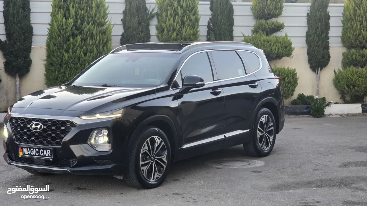 جيب هونداي سنتافي فل مسكر بانوراما 4*4 بروجكتر متور 2000 سعر حرق على الكاش 104