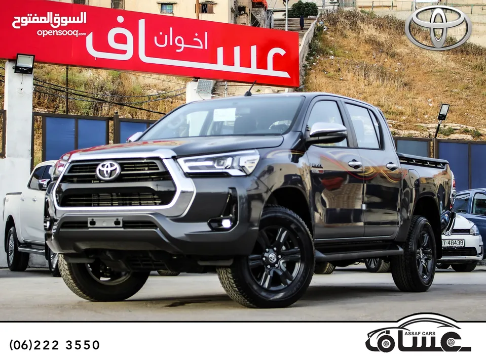 الان لدى معرض عساف اخوان لتجارة السيارات ، تم وصول تويوتا هايلوكس 2024   Toyota Hilux 2024