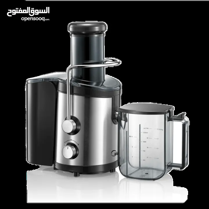 عصارة فواكه من ميديا 600 وط جديد غير مستعمل بالكروتونة (عصر جميع انواع الفواكه) midea بسعر ممتاز