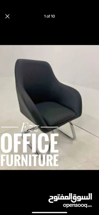 كراسي مكتب وكراسي استقبال بأحدث التصميمات من شركة ezz office furniture