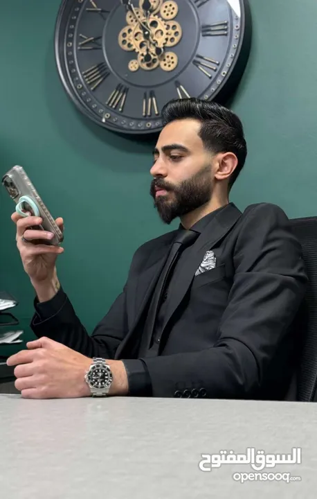 ساعات Rolex ستيل + جلد مع بكج رولكس لساعة وبطاقة كفالة لمدة سنة كاملة من تاريخ الاستلام  تواصل واتس