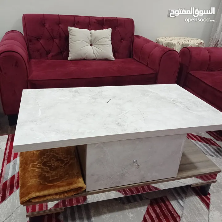 طقم كنب غير مستعمل نهائيا