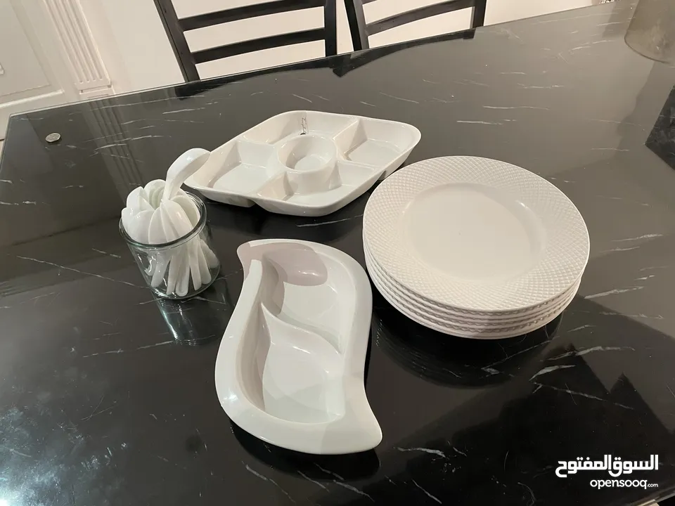 White Tableware