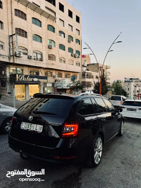 سكودا اوكتافيا ستيشن انتاج وترخيص 2018 بسعر حرق موجودة في الخليل