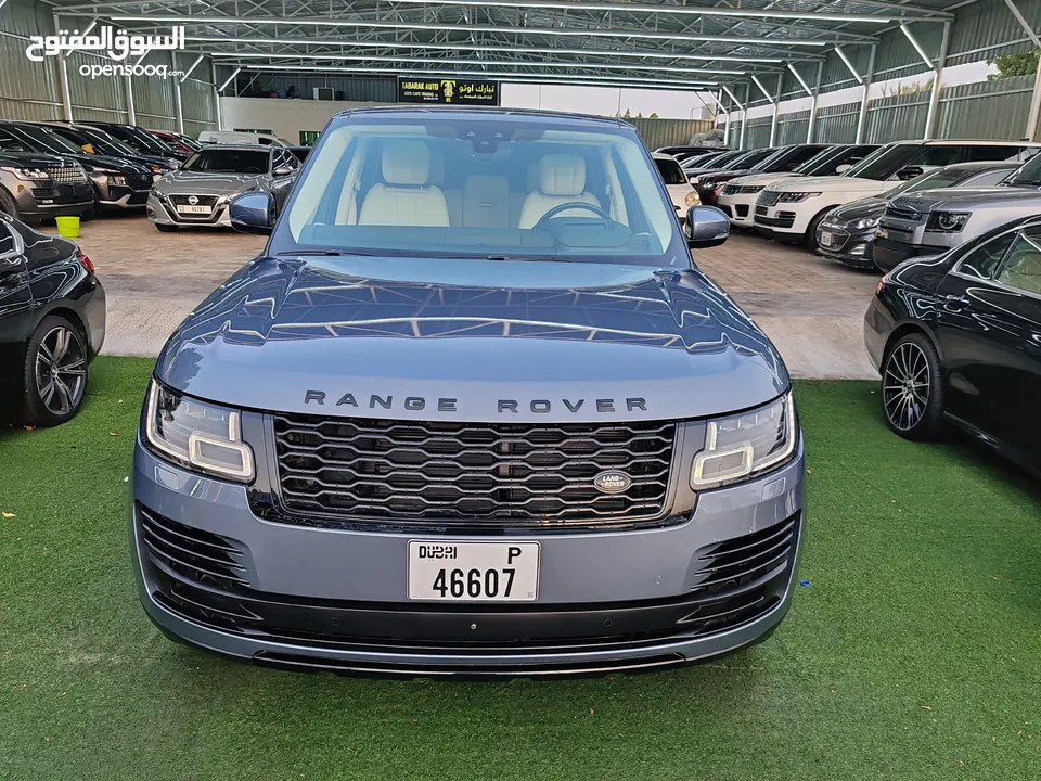 Land Rover Range Rover supercharged model 2021