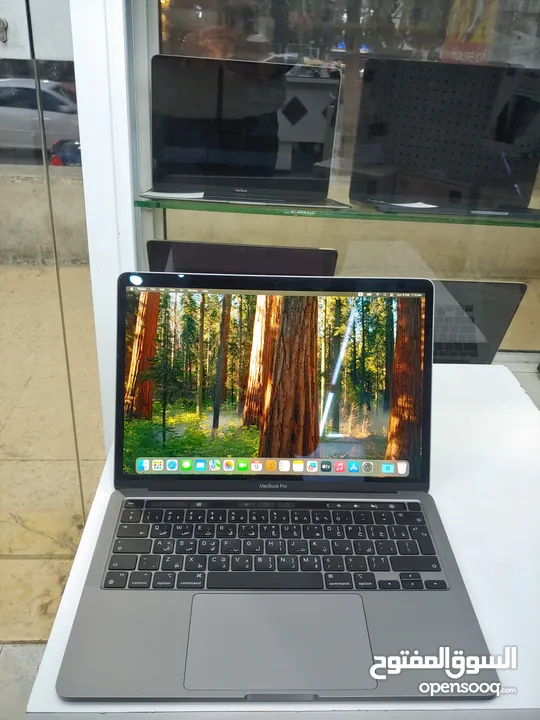 MacBook Pro 2020 M1 spacegray 8GB Ram 256GB SSD لابتوب ابل لون رمادي