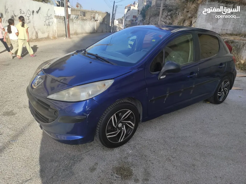 بيجو 207 موديل 2008 بحالة جيدة