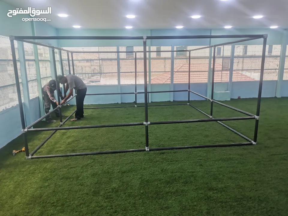 تجهيز بركة طابات لمنطقة العاب في عمان
