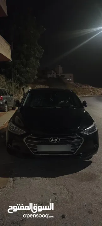 (بيع او بدل) Hyundai Elantra GLS 18/19